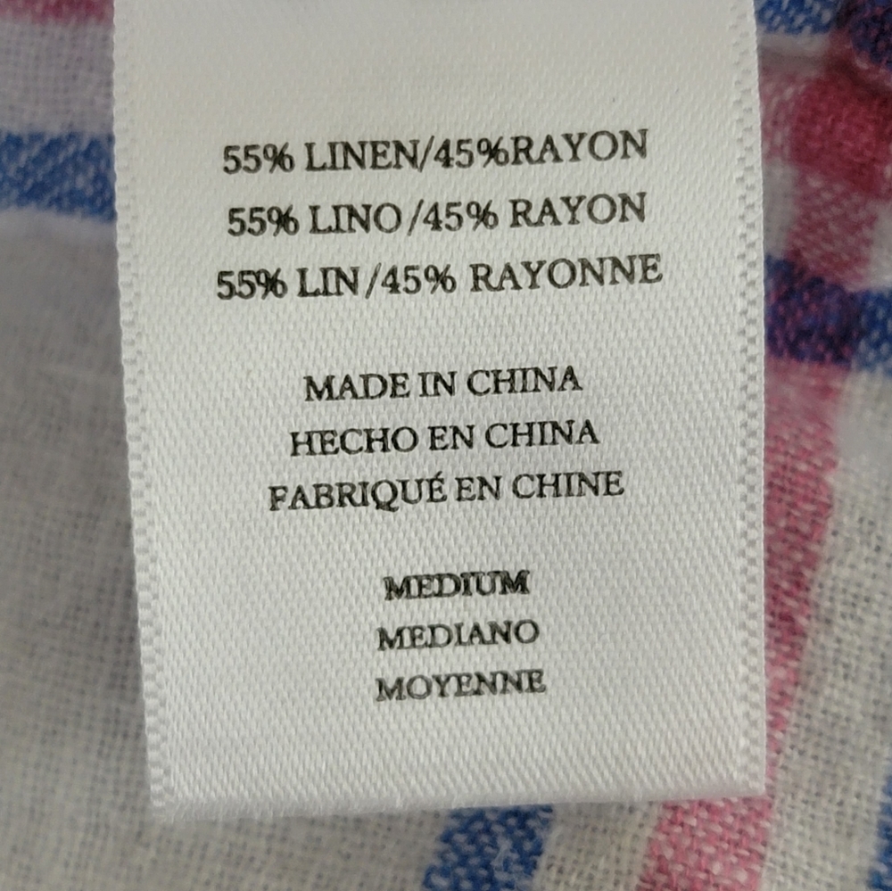 Rails Whitney Button Down Short Sleeve Plaid High… - image 7